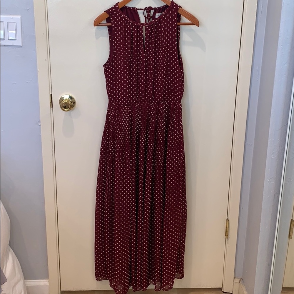 Maison Jules Polka Dot Dress